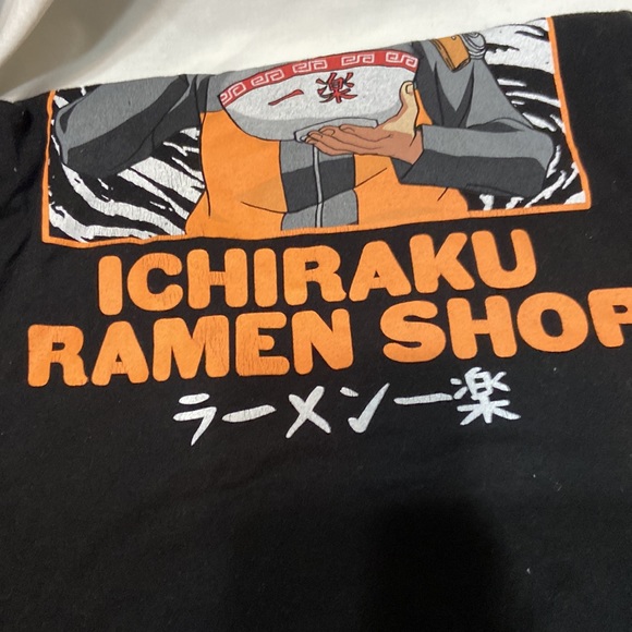 Anime Ramen Shop T-shirt large Black short sleeve - Picture 7 of 7